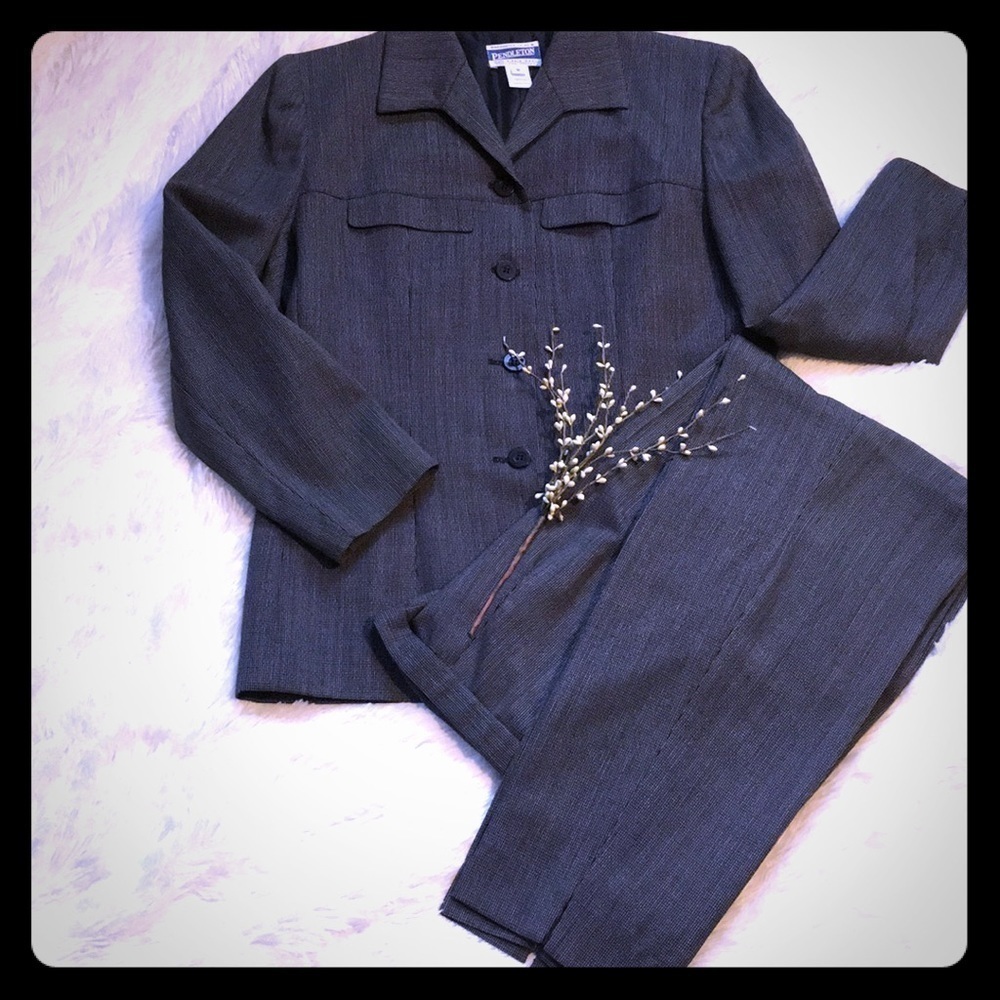 VINTAGE PENDLETON WOOL PANTSUIT #pantsuitnation